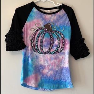 Tie Dye Pumpkin Top